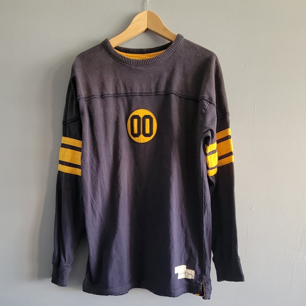 Men's Green Bay Packer Throwback Long-Sleeve Shirt Size XL